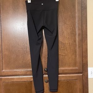 Lululemon Black Wunder Train Tight 28”